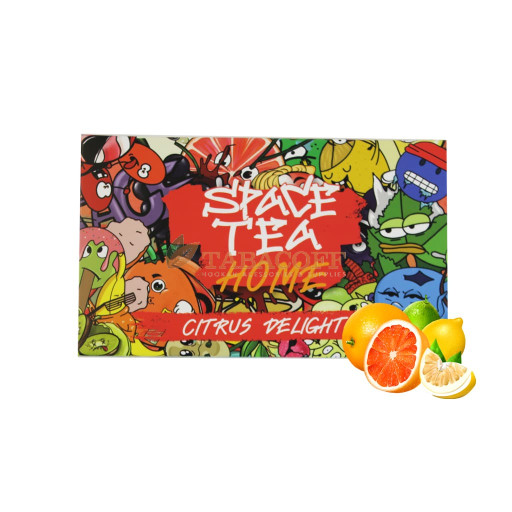 Безтютюнова суміш Space Tea Citrus Delight (Цитрусові, ягоди) 40 гр